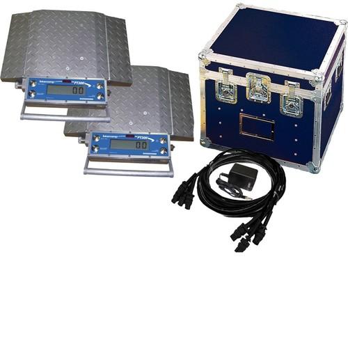 Intercomp PT300 100135-RF Wireless Wheel Load Scale Systems with Handheld Computer (2 Scales) 2-20K-40000 x 100 lb