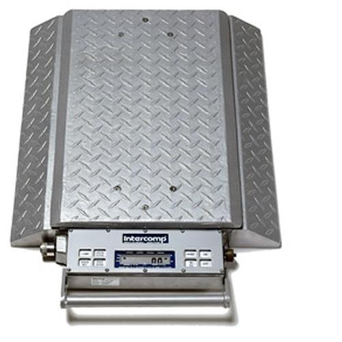 Intercomp PT300DW 100098-RF (Double Wide) Wheel Load Scales with 900 MHz Wireless, 10000 x 5 lb