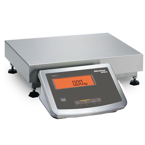 Minebea Midrics MW1S1U15DC Complete Bench Scales Stainless Steel, Non-Verifiable 12.5 x 9.5, 30 x 0.002