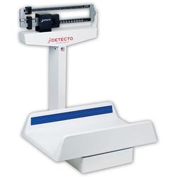 The Detecto 450 mechanical pediatric scales are constructed with a heavy duty rust resistant understructure with easy to read die-cast beam. Detecto scales set the standard in pediatrician's offices, clinics and labs worldwide for rugged construction and high precision.