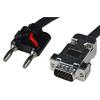 Mark-10 09-1166 Gauge to Dual Banana Plug Analog Cable