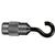 Shimpo FG-M6HK-AL Aluminum Hook Adapter, M6 Thread