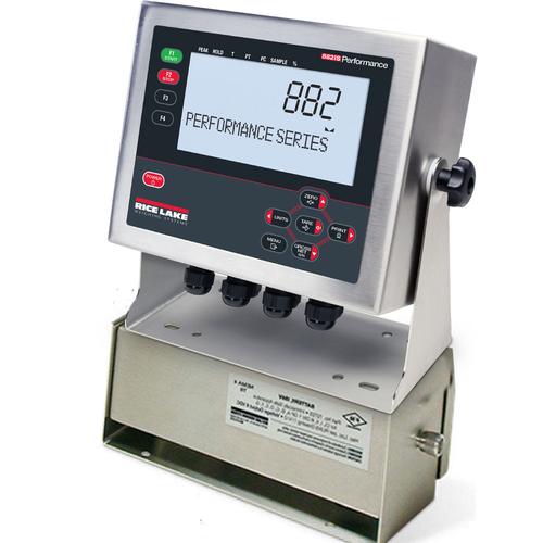 Rice Lake 882IS Intrinsically-Safe 185288  Digital Weight Indicator with Battery Pack Charger & tilt Stand