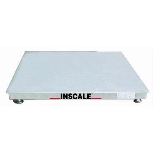 Inscale 46-10-S Stainless Steel Floor Scale, 4 x 6, 10000 x 2 lb