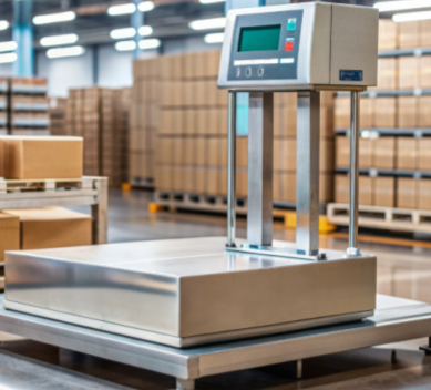 Digital floor scales