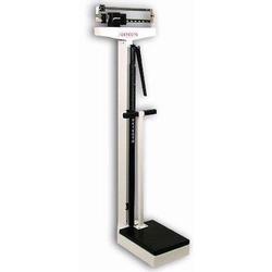 Detecto 2491 Mechanical Eye-Level Physician Scale with Height Rod and Handpost