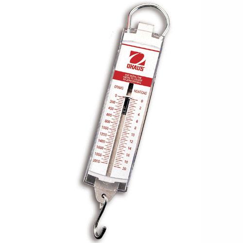 Ohaus 8001-MN Pull-Type Spring Scale,250g x 10g , 2.5N x 0.1N