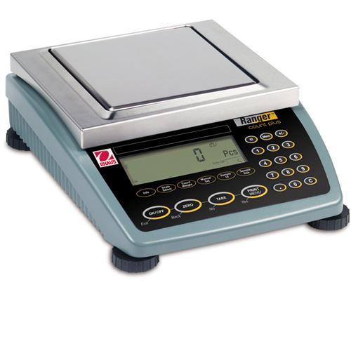 Ohaus RP3RM/1 Ranger Count Plus  w/ NiMH Battery Legal For Trade Compact Scale (6 lb x  0.0002 lb Certified Resolution) 6.4 x 6.4 in Platform Size
