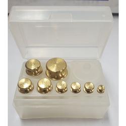 Ohaus 241-03 ASTM Boxed Class 6 Brass Weight Set - 50g x 1g