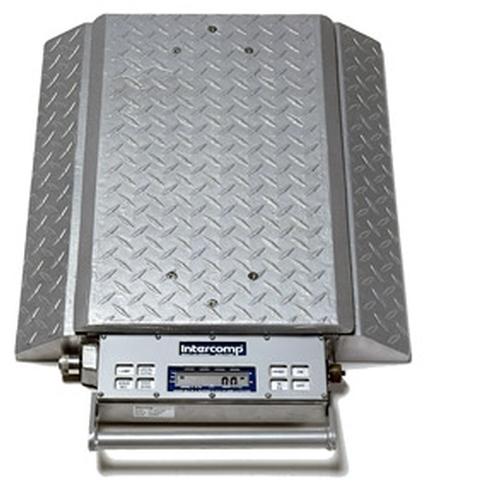 Intercomp PT300DW 100095-RF (Double Wide) Wheel Load Scales with 900 MHz Wireless, 20000 x 50 lb