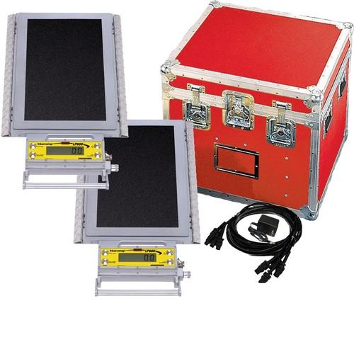 Intercomp LP600 170100 Low Profile Wheel Load Scale Systems (2 Scales), 2-20K-40000 x 100 lb