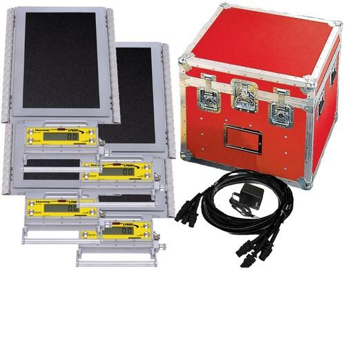 Intercomp LP600 170106 Low Profile Wheel Load Scale System (4 Scales), 4-20K-80000 x 100 lb