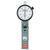 Dillon AWT05-100987 Low-Range Flat-Bottom Model U Force Gauge - (50 x 0.5 kg Capacity & Dial Divisions)