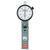 Dillon 30354-0082, Low-Range Flat-Bottom Model U Force Gauge - (50 x 0.5 kg Capacity & Dial Divisions)