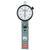Dillon AWT05-100983 High-Range Flat Bottom Model U Force Gauge (1000 x 10 lb Capacity & Dial Divisions)
