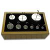 Ohaus 80850130 (46206-00) Internal Tolerance 1000g X 10g, 9 Piece, Open Block, Stainless Steel Hooked Weight Set