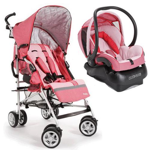 Maxi-Cosi PLTRVPK Perle Stroller Travel System - Lily Pink - Coupons ...
