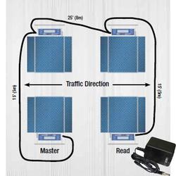 Intercomp 101033  Four scales Interconnect/Charge Cable PT300 or LP600