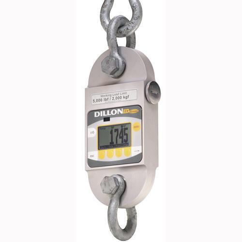 Dillon 36169-0076 EDXtreme EDx–20T (EDx-50K) Dynamometer with  Backlight/Radio/2 Shackles, 50,000 lb