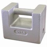 Rice Lake 12833TC Class F - Class 6 NIST Avoirdupois Grip Handle Weights, 25lb With Accredited Certificate