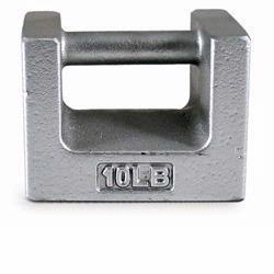 Rice Lake 12828TC Class 7 ASTM Avoirdupois Grip Handle Weights, 10lb With Accredited Certificate