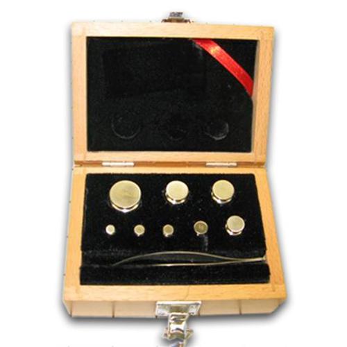 Ohaus 80850117 (24103) Class 6 Calibration Mass Set,Stainless Steel 1g