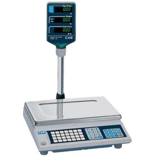 CAS AP-1-60 NTEP approved Price Computing Scale, 30 x 0.01 lb and 60 x 0.02 lb