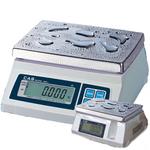 CAS SW-20W-D Portable Digital Scale Washdown W/ Dual Display, 20 lb x 0.01 lb, Legal for Trade