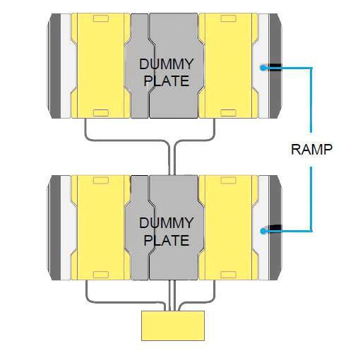 CAS RW-Z Series Dummy Plate 3, 35.4 x 19.7 x 1.5  