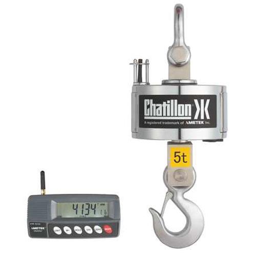 Chatillon CTR-6K-N Digital Crane Scales w/ NIST Cert, 6600 lb x 1 lb