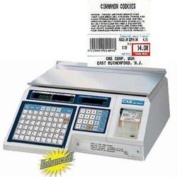 CAS LP-1000N Scales NTEP, 30 x 0.01 lb w/LST-8020 UPC w/Ingredients Labels