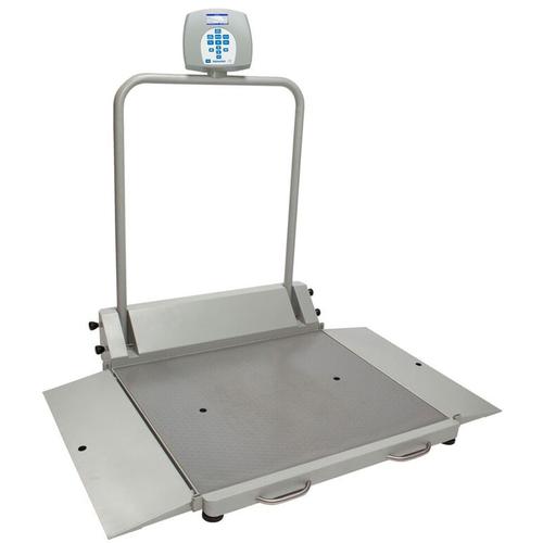 HealthOMeter 2610KL Digital Wheelchair Dual Ramp Scale, 1000 x 0.2 lb