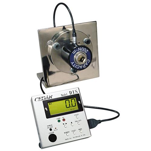 Imada DIS-IP5 Digital Torque Tester with Remote Sensor, 0.20-44.00 lb-in