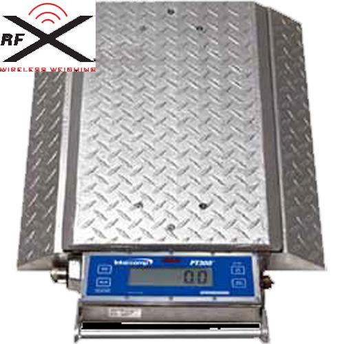 Intercomp PT300 DW, 100096-RFX (Double Wide) Wheel Load Scales 20,000 x 20 lb