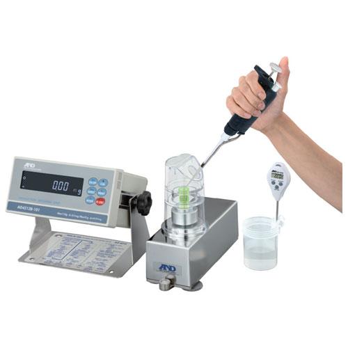 AND Weighing AD-4212B-PT Pipette Testers, 110 g x 0.1 mg - 31 g x  0.01 mg - 5 g x  0.001 mg