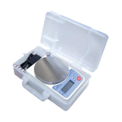 AND Weighing HL-2000iVP, Digital Compact Scale 2000g x 1g with Stainless Steel Pan, AC Power, Batteries, & Carrying Case