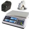 CAS JR-S-2000-30 NTEP Scale, 30 x 0.005 lb w/Printer & Case of Labels