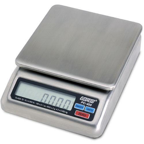 Doran PC-400-05 General Purpose Scale Legal for Trade 5 x 0.002 lb