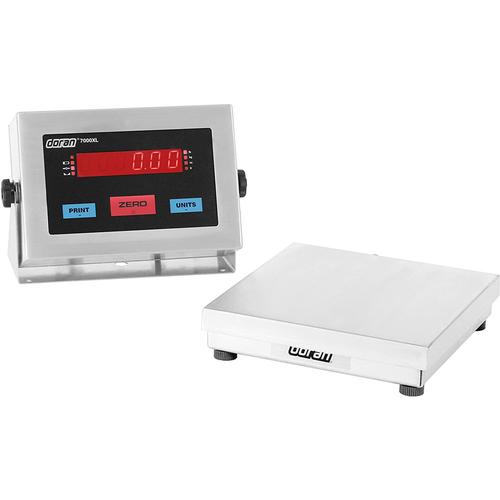 Doran 7100XL/12 Legal For Trade with 12 x 12 inch Base Bench Scale 100 x 0.02 lb