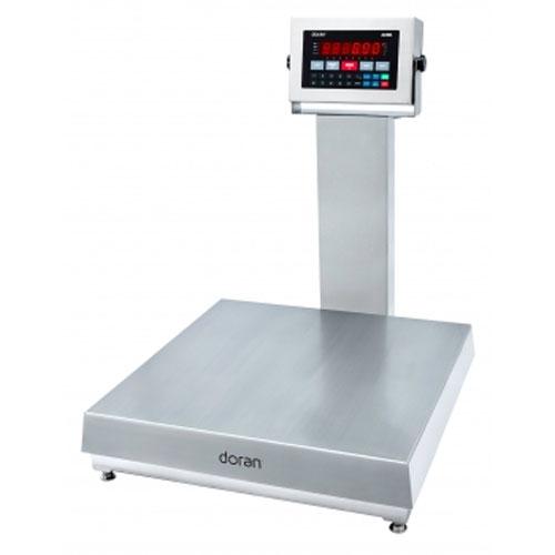 Doran 22250/18S-C20 Legal For Trade 18 x 18 Washdown Bench Scale with 20 inch Column 250 X 0.05 lb