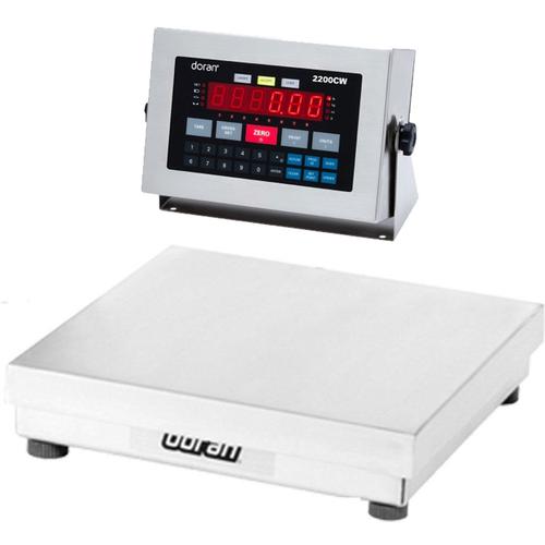 Doran 22200CW/15 Legal For Trade Checkweighing 15 X 15 Scale 200 x 0.05 lb