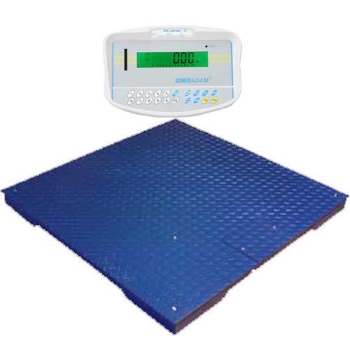 Adam Equipment PT 112M [GKaM] Floor Scale 47in x 47in (GK-M Indicator) Legal for Trade, 2500 x 0.5 lb