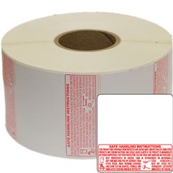 Torrey TR-8040 58 x 60mm UPC + Safe Handling Thermal labels 1 Roll (1000 Lables)