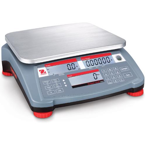 Ohaus RC31P6 Ranger 3000 Counting Scale  Legal for Trade (30031789)  - 15 x  0.0005 lb