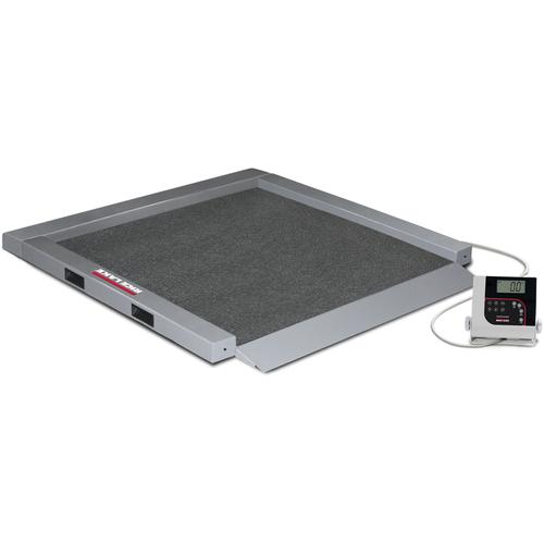 Rice Lake RL-350-5 Portable Bariatric Wheelchair Scale Single Ramp , 1000 lb x 0.2 lb Rice Lake RL-350-5 Portable Bariatric Wheelchair Scale Single Ramp , 1000 lb x 0.2 lb