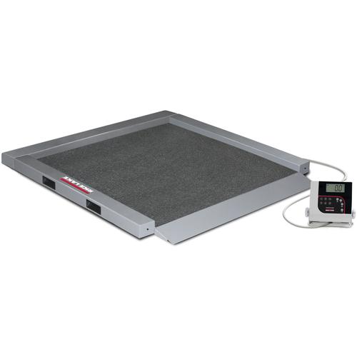 Rice Lake RL-350-5 Portable Bariatric Wheelchair Scale Single Ramp , 1000 lb x 0.2 lb