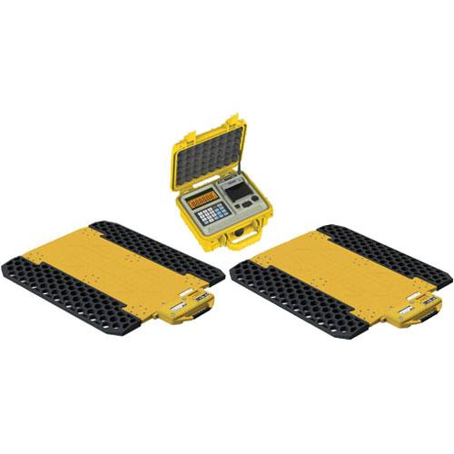 CAS RWT-505F - 2 Wireless Wheel Weighing Scales with Indicator 2 x 10,000 x 5 lb 