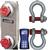 Intercomp TL8000 - 150205-RFX Tension Link Scale with Shackles, 25000 x 20lb Intercomp TL8000 - 150205
