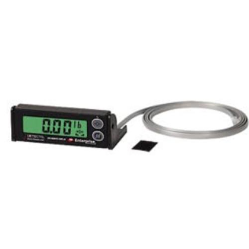 Detecto APSRD Remote Display for Detecto Enterprise Scales includes 6 ft. cable, mounting bracket, and Velcro strip