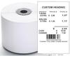 Torrey DT2LBLBLA10 58 x 62,865mm Continuous Strip Thermal labels 10 Rolls for DT2 Printer